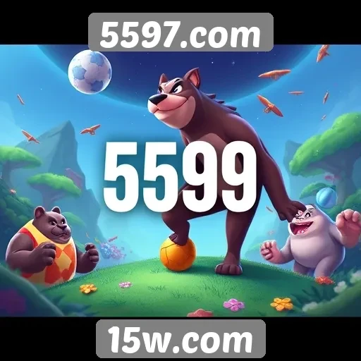 Variedade de jogos disponíveis em 5597.com